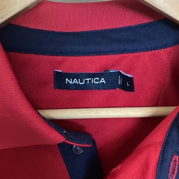 Nautica polo neck, red and classy - Picture 8 of 10